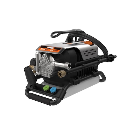 Worx 13 Amp 1800 PSI Electric Pressure Washer, 1.2 GPM with 3 Nozzles WG605